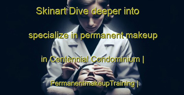 Skinart Dive deeper into specialize in permanent makeup in Centennial Condominium | PermanentmakeupTraining | PermanentmakeupClasses | SkinartTraining-United States